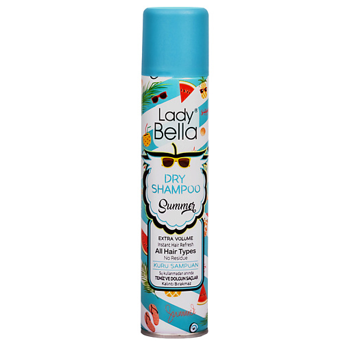 

LADY BELLA Шампунь сухой Summer 200.0, Шампунь сухой Summer