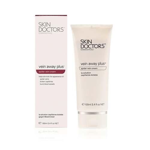 

SKIN DOCTORS Крем для тела питательный Vein Away Plus для кожи с проявлениями сосудистых звездочек 100, Крем для тела питательный Vein Away Plus для кожи с проявлениями сосудистых звездочек