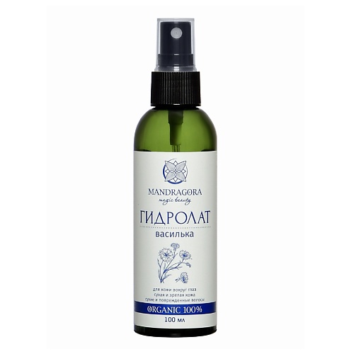 

MANDRAGORA MAGIC BEAUTY Натуральный гидролат василька, спрей для лица и волос 100.0, Натуральный гидролат василька, спрей для лица и волос