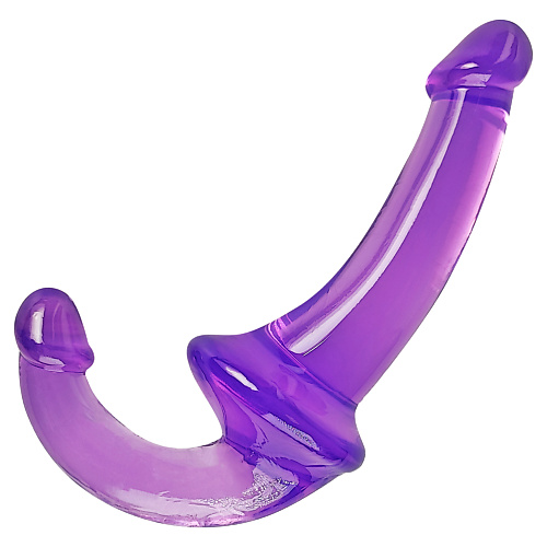 Безремневой страпон "Purple B**ch"