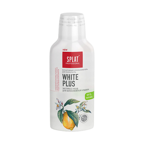 

SPLAT Ополаскиватель для полости рта Professional White Plus, Ополаскиватель для полости рта Professional White Plus