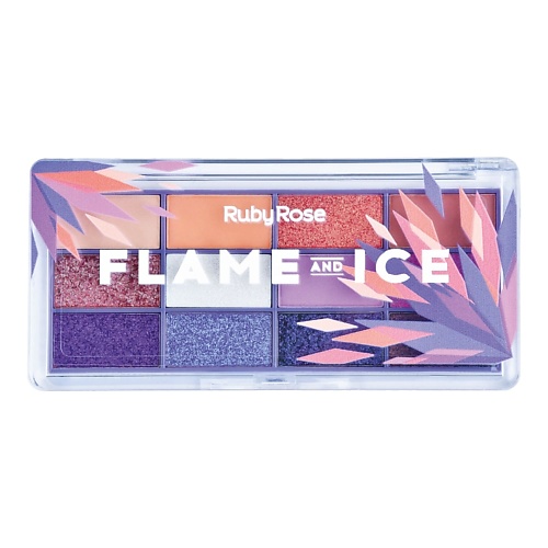 

RUBY ROSE Палетка теней для век Flame and ice, Палетка теней для век Flame and ice