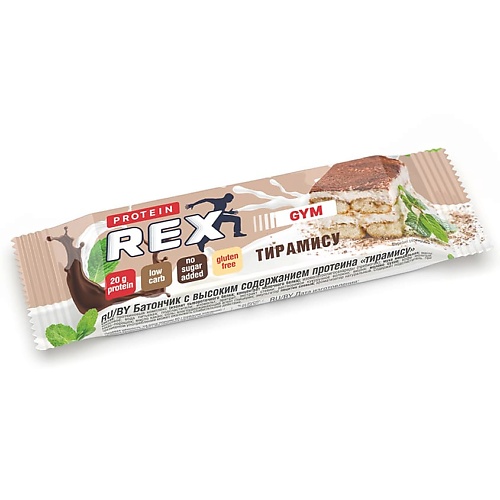 

PROTEIN REX Батончик с высоким содержанием протеина "Тирамису", Батончик с высоким содержанием протеина "Тирамису"