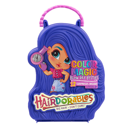 

HAIRDORABLES Кукла-загадка «Магия цвета» 1, Кукла-загадка «Магия цвета»
