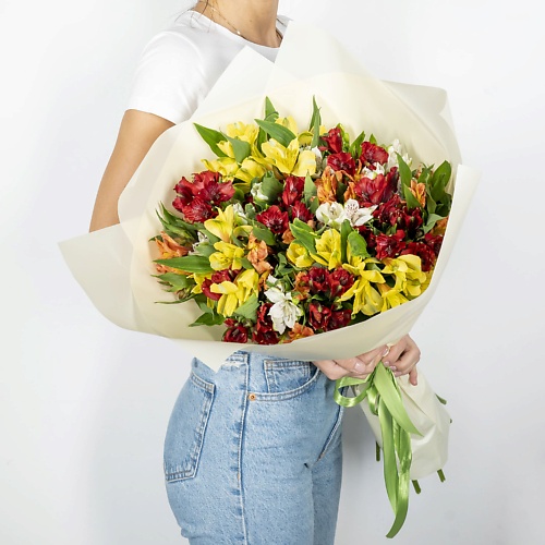 

ЛЭТУАЛЬ FLOWERS Букет из Альстромерии 25 шт., Букет из Альстромерии 25 шт.