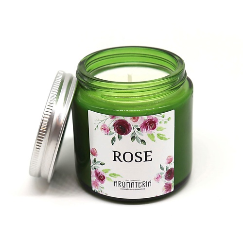 AROMATERIA Ароматическая свеча "Rose" 120.0