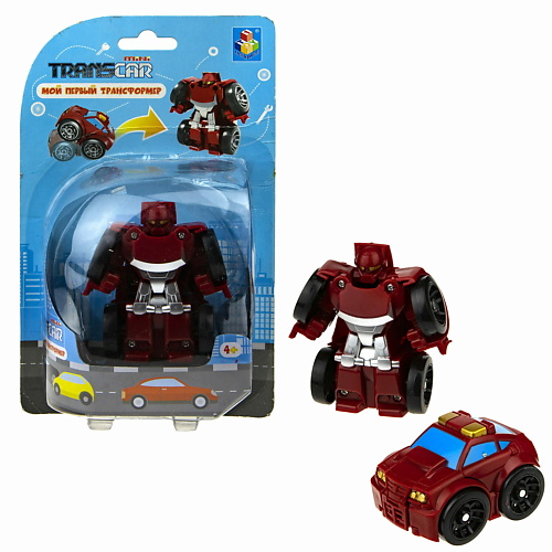 Интерактивная игрушка 1TOY Мой первый трансформер