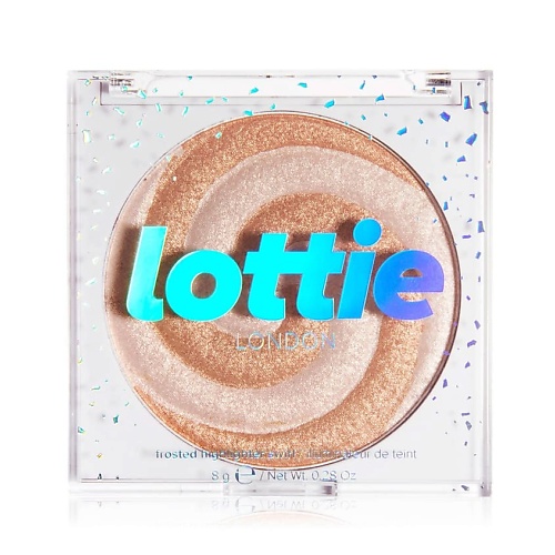 

LOTTIE LONDON Хайлайтер для лица и тела Frosted Swirl Highlighter, Хайлайтер для лица и тела Frosted Swirl Highlighter