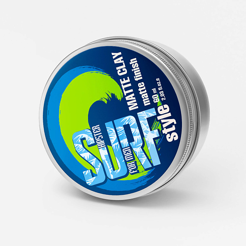 Глина для волос  Лэтуаль HIPSTER Surf style Глина для укладки волос с сильной фиксацией и матовым эффектом 60.0