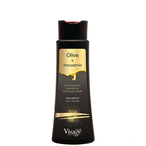 Шампунь для волос VISAGE COLOR HAIR FASHION Шампунь для вьющихся и ломких волос SHAMPOO DAMAGED HAIR