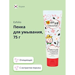 Пенка для умывания с экстрактом персика