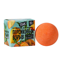 Бомбочка для ванны «Персиковый взрыв»