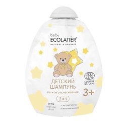 Детский Шампунь 2 в 1 "Легкое расчесывание" BABY 3+ Ecocert