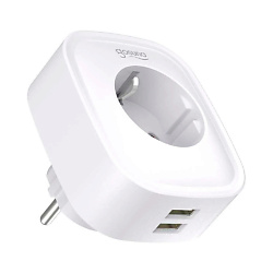 Умная розетка Smart plug 2 USB outlet
