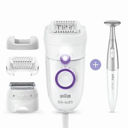 Braun эпилятор Silk-epil 5 Series 5-825P 28 пинцетов,с подсветкой