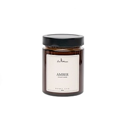 Ароматическая свеча из кокосового воска AMBER