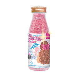 Соль для ванны с перламутром Candy bath bar "Клубничный зефир"