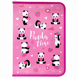 Папка для труда на молнии Panda time