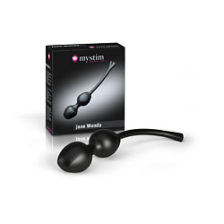 Вагинальные шарики на сцепке с миостимуляцией E-stim Geisha Balls Duo Jane Wonda