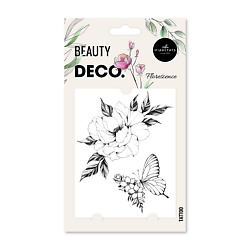 Татуировка для тела FLORAL by Miami tattoos переводная Florescence