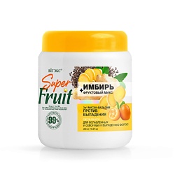 Маска-бальзам для волос Имбирь+ фруктовый микс Против выпадения SuperFRUIT
