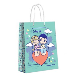 Пакет подарочный Love is