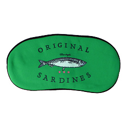 Маска для сна с вкладышем "Sardines"