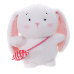 Мягкая игрушка Зайка, 21 см