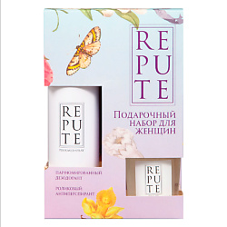 Набор подарочный Pure: Дезодорант спрей + Антиперспирант роликовый