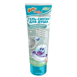 Гель-смузи для душа детский перламутровый бирюзовый