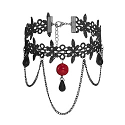 Чокер в готическом стиле "Полюс притяжения"