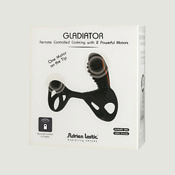 Gladiator + LRS эрекционная насадка кольцо с пультом управления