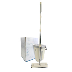 Набор для уборки Швабра и ведро с вертикальным отжимом