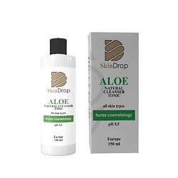 Тоник для всех типов кожи Алое SkinDrop aloe natural cleanser tonic