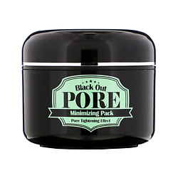 Маска для лица с древесным углем Black Out Pore Minimizing Pack