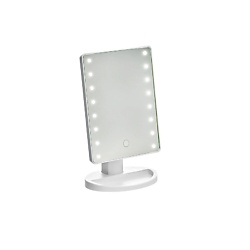 Зеркало настольное с LED подсветкой для макияжа