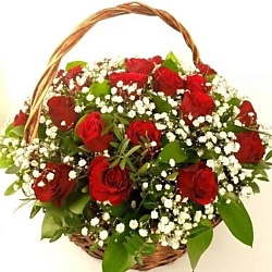 Корзина с цветами