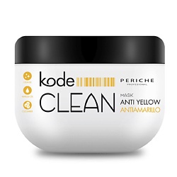 Маска для  блондированных волос CLEAN ANTI-YELLOW "KODE"