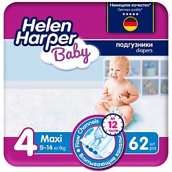 BABY Подгузники размер 4 (Maxi) 9-14 кг