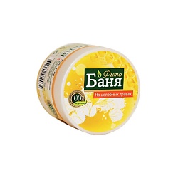 Крем для тела после бани Густой Мед антицеллюлитный Фито баня