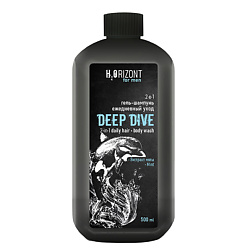 Гель-шампунь ежедневный уход 2-в-1 DEEP DIVE