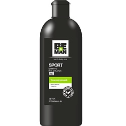 Шампунь и гель для душа 2 в 1"Sport" тонизирующий с Ментолом и D-пантенолом