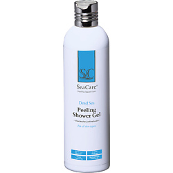 Отшелушивающий гель для душа с минералами Мертвого Моря и растительными экстрактами