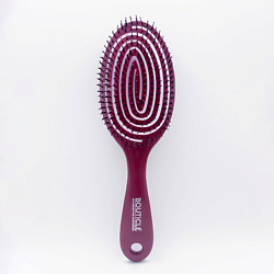 Расческа гибкая профессиональная для волос с двойными зубьями, Flexible hairbrush