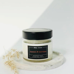 Ароматическая свеча с ароматом Шоколад и кокос (Баунти)