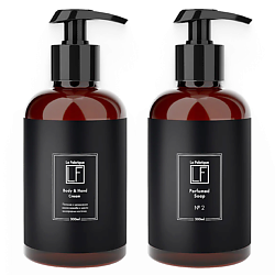 Подарочный набор: жидкое мыло и крем для рук и тела с ароматом "Табак-Ваниль"