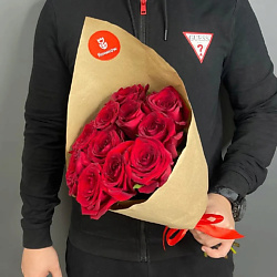 Букет из 11 красных роз Premium
