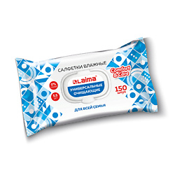 Салфетки влажные универсальные Для всей семьи