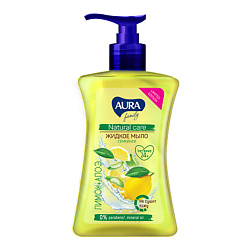 FAMILY Семейное жидкое мыло Лимон и алоэ LIMITED EDITION