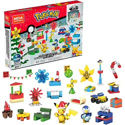 Адвент-календарь MEGA Pokémon Building Toys